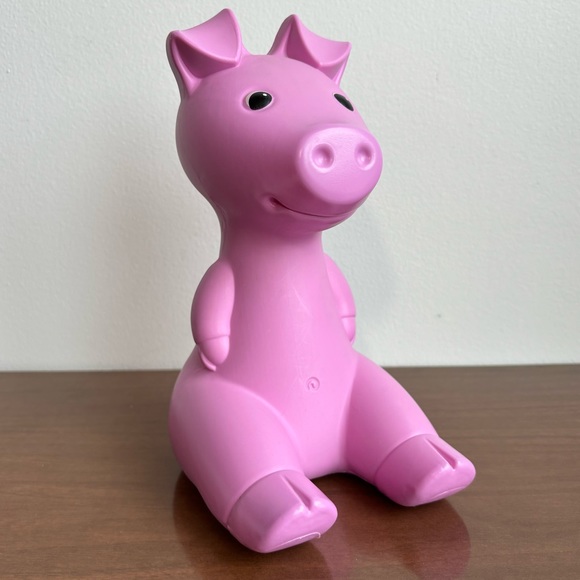 IKEA Plastic Pig Coin Bank Designed by Monika Mulder - Picture 1 of 7